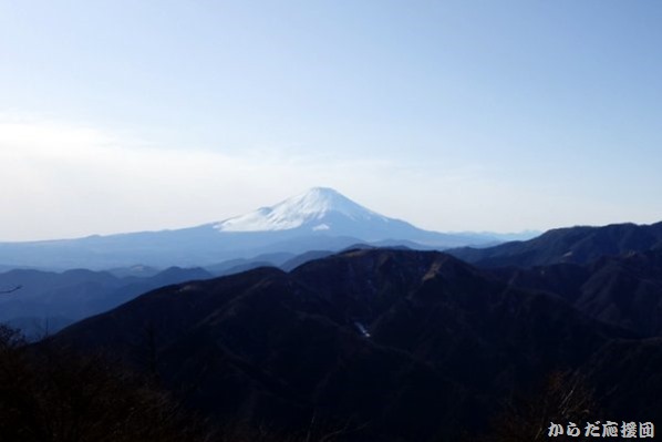 丹沢大山山頂からの富士山