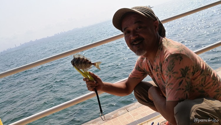 ラン島で釣れた魚